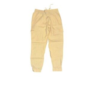 Banana Republic beige linen drawstring Pants xs